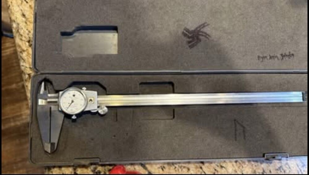 Brown & Sharpe TESA 599-579-12-1 Dial-Cal Dial Caliper